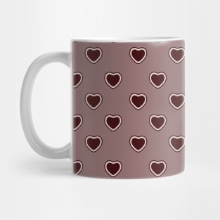 Hearts pattern III Mug